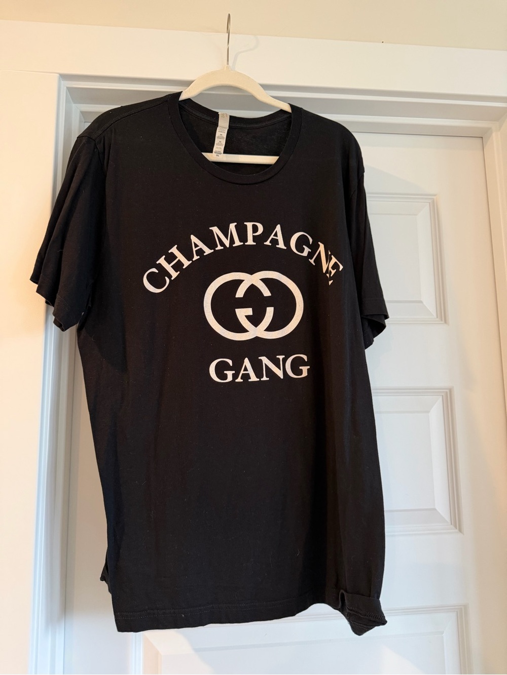 Bella Canvas Black Champagne Gang Graphic Tee